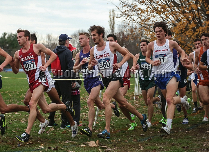 2015NCAAXC-0058.JPG - 2015 NCAA D1 Cross Country Championships, November 21, 2015, held at E.P. "Tom" Sawyer State Park in Louisville, KY.